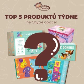 Pojďme se podívat na dalších TOP 5 produktů tohoto týdne. Třeba to bude někoho inspirovat k objevování nových oblíbených...