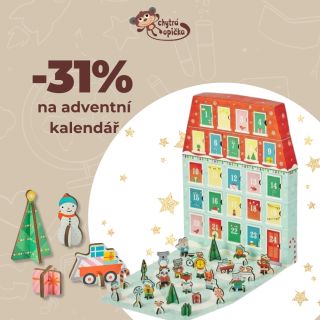 Objevujte kouzlo Vánoc s adventním kalendářem Petit Collage 🎅 Za každým okénkem se skrývá dřevěná figurka, která společně...