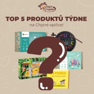 Máme tu opět TOP 5 produktů týdne! 🌟 1️⃣ Connetix – Kuličková dráha Rainbow (92 ks) – Barevná dráha, kterou děti milují....