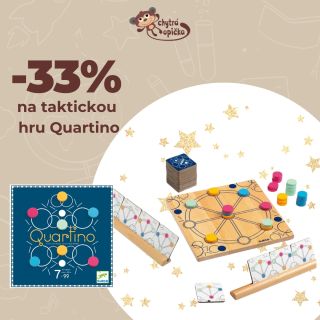 🎲 Quartino od Djeco – barevná taktická hra, která vás chytne! Pokládej žetony, plň tajné kombinace a předběhni ostatní....